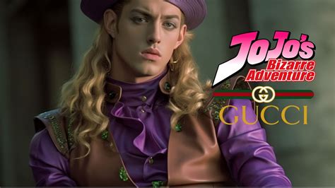 bruno jojo gucci|jojo bizarre adventure gucci.